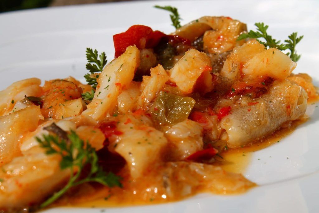Bacalao a la siciliana