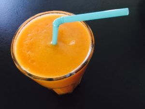 BATIDO DE NARANJA Y VAINILLA