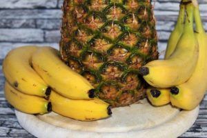 Batido piña platano