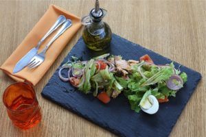 Ensalada de pollo