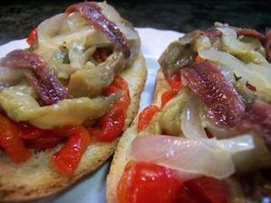 Tostadita de escalibada