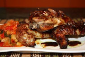 Alitas de pollo crujientes
