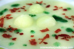 Sopa helada de Melón