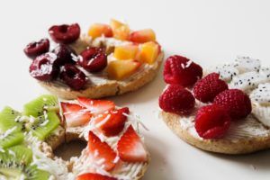 tartaletas de frutas