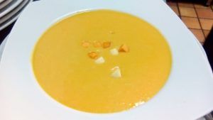 Crema de calabaza