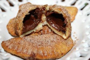 Empanadillas de crema de chocolate