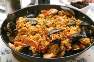 Paella mixta
