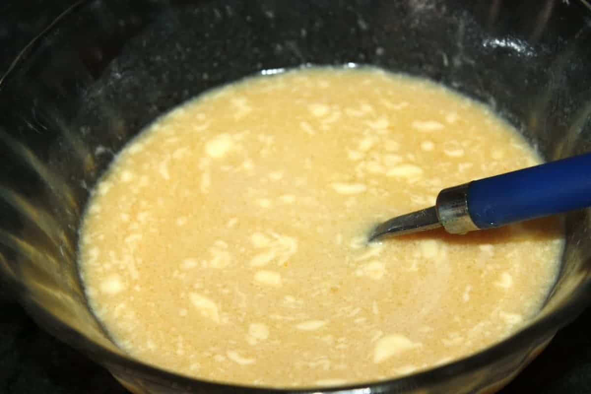 preparación Bollitos de Brioche con miel y yogur