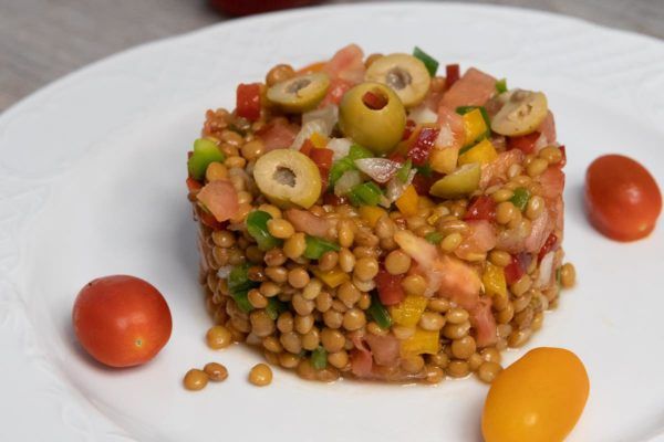 Ensalada de lentejas