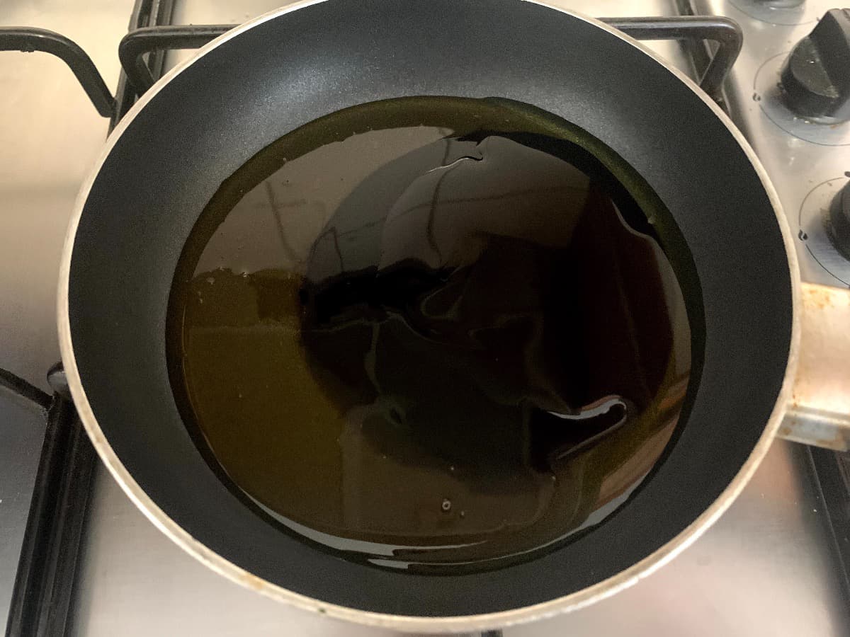 preparado vinagreta