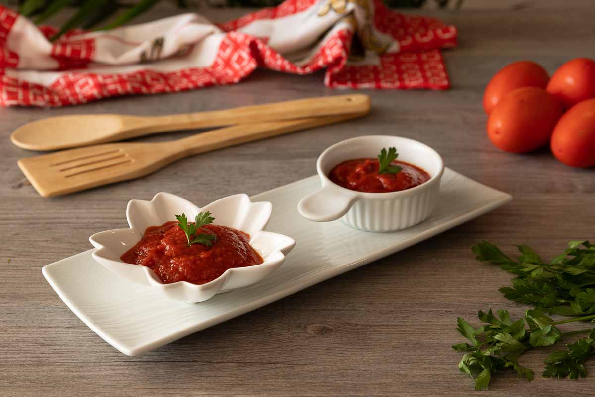 Salsa tomate casera