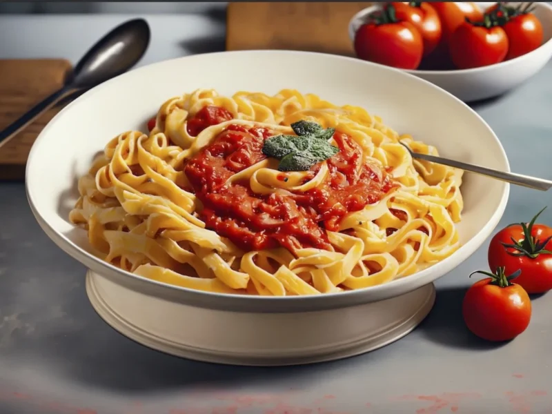 Receta de la pasta perfecta la union perfecta entre salsa y pasta