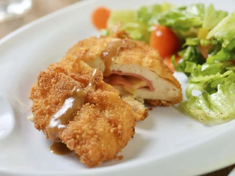 Rollitos de pollo rellenos