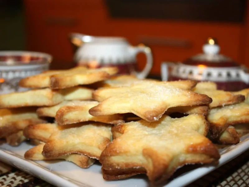Galletas de té con sabor a limón