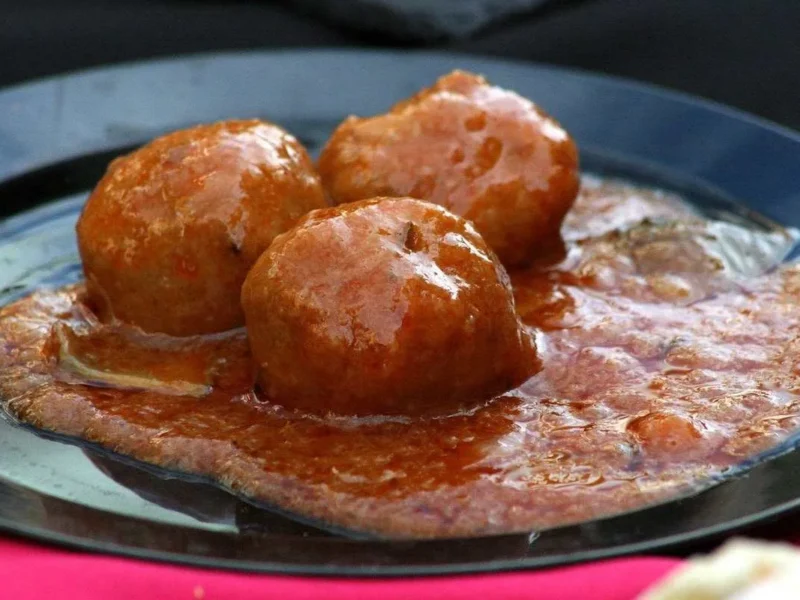 Albóndigas con curry