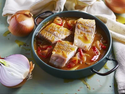 Merluza a la asturiana
