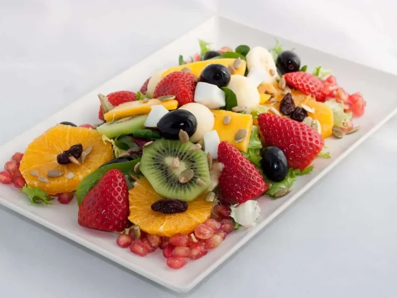 Ensalada de frutas exóticas