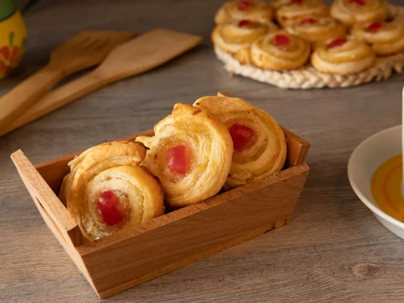 Delicias de hojaldre con Cabello de Ángel