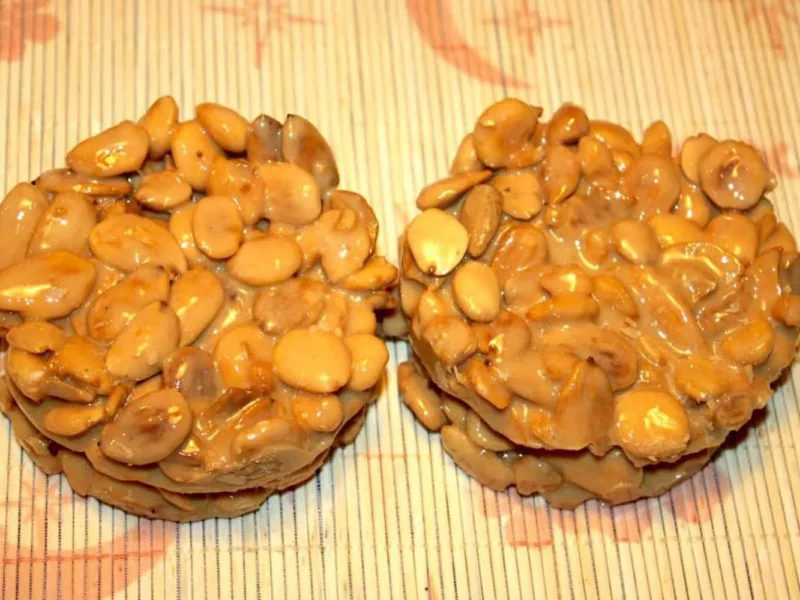 Turrón de almendra y miel