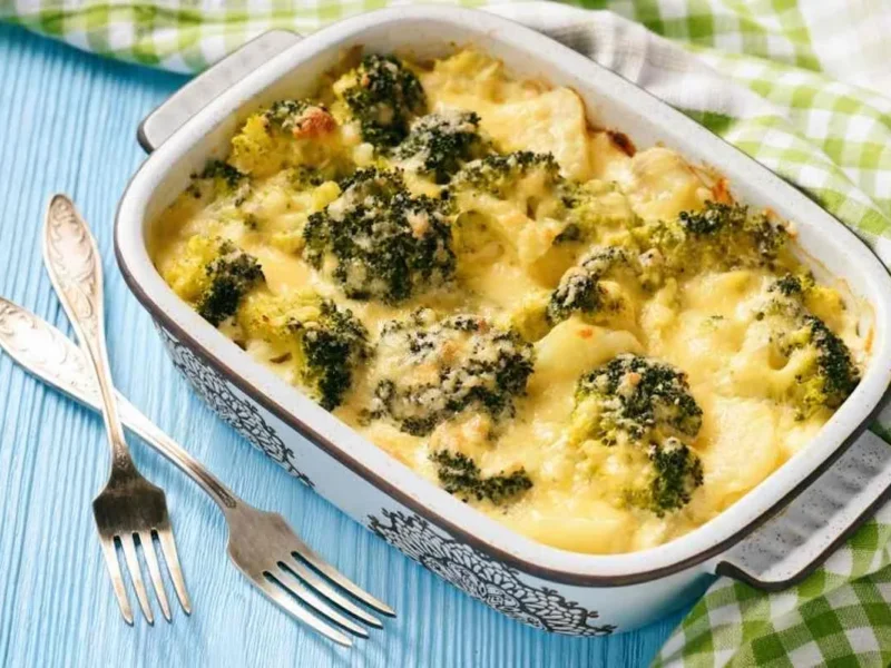 Brocoli gratinado