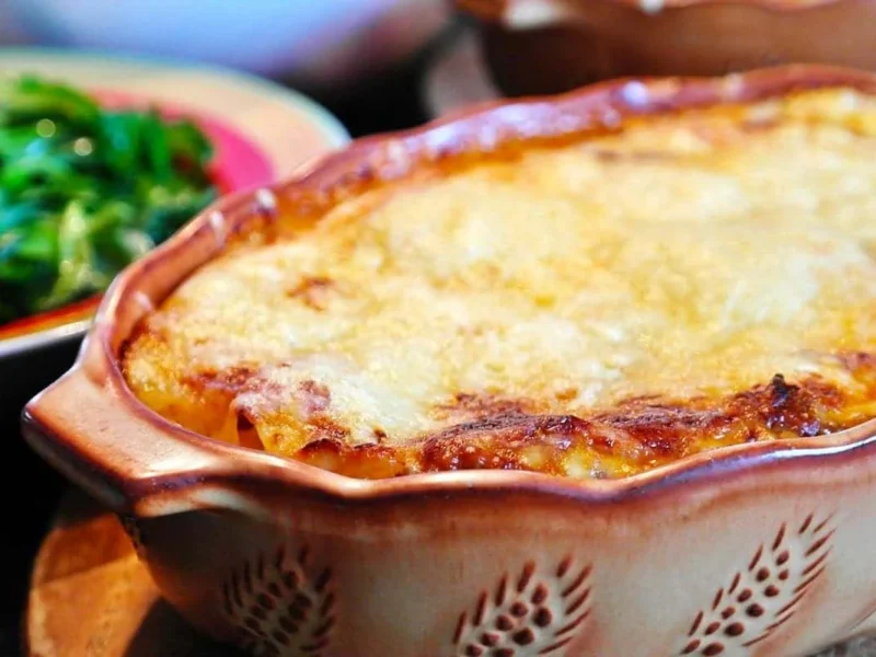Canelones de carne y verduras