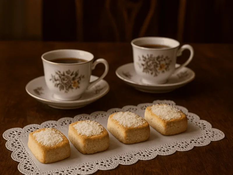 Polvorones caseros de coco